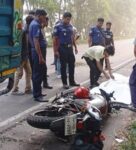 একজনের মৃত্যু পিকআপ-মোটরসাইকেল সংঘর্ষে গোপালগঞ্জে