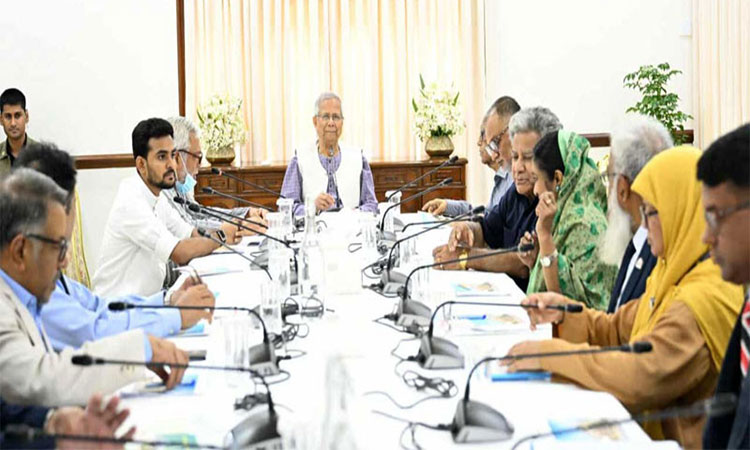 প্রধান উপদেষ্টার আহ্বান পরিবেশকে প্রভাবমুক্ত রেখে সমন্বিত যোগাযোগ ব‍্যবস্থা তৈরির